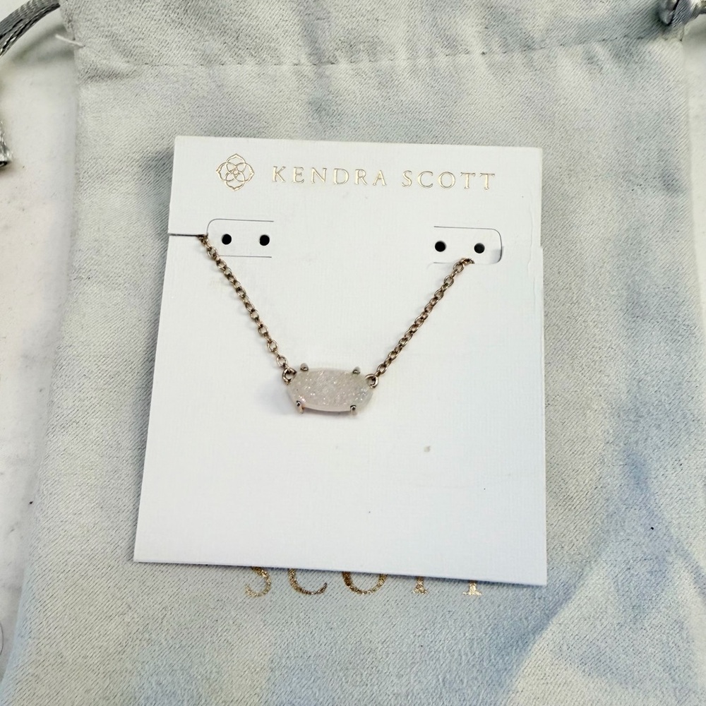 Kendra Scott Ever Rose Gold Pendant Necklace